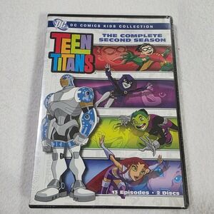 Teen Titans The Complete Second Season DVD DC Comics Kids Collection 2-Disc New